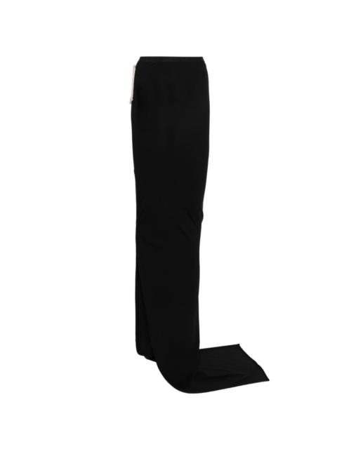 Rick Owens drawstrings maxi skirt