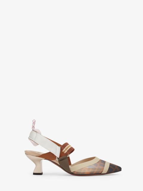 FENDI Multicolor technical-mesh Colibrì