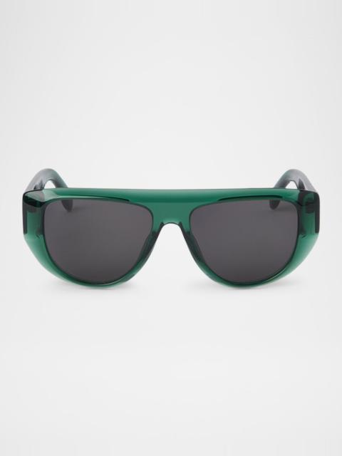 Palm Angels Joshua Round Acetate Sunglasses