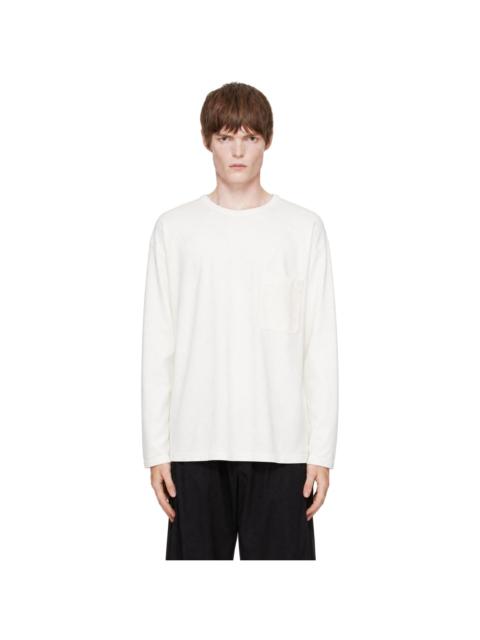 Lemaire White Long Sleeve T-shirt
