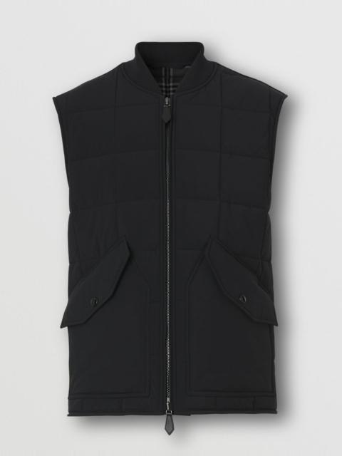 Burberry Quilted Stretch Nylon Gilet