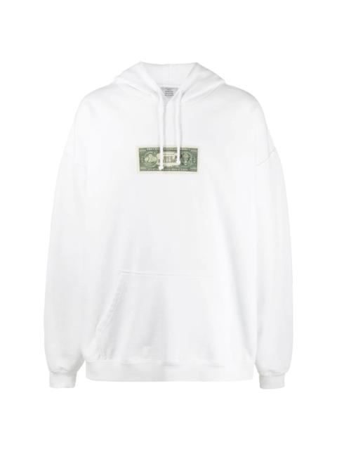 VETEMENTS graphic-print drawstring hoodie