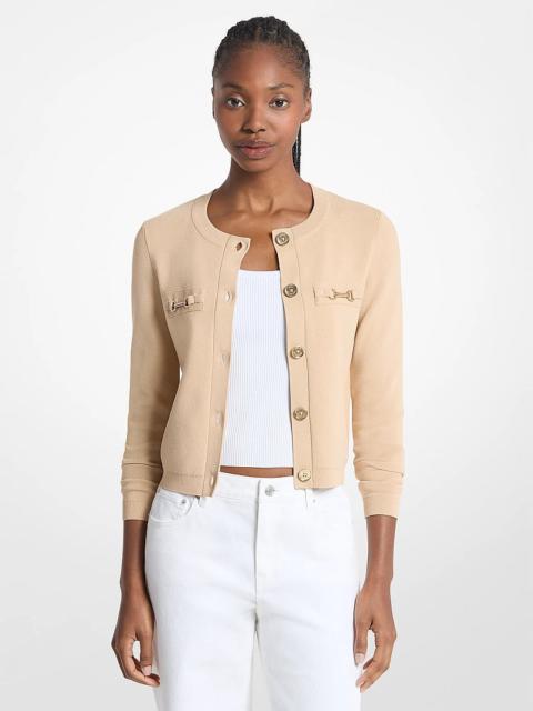 MICHAEL KORS Viscose Blend Cardigan