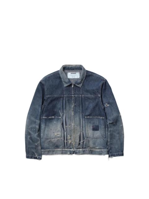 NEIGHBORHOOD DISTRESSED DENIM JACKET