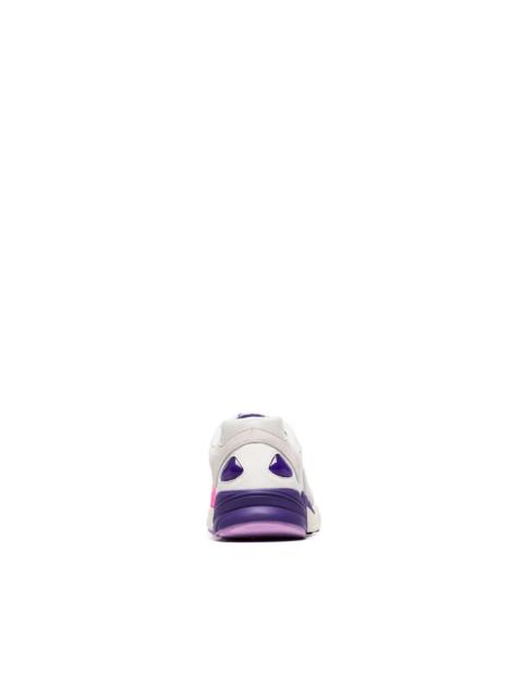 adidas white, purple and pink dragonball Z yung 1 Frieza edition sneakers