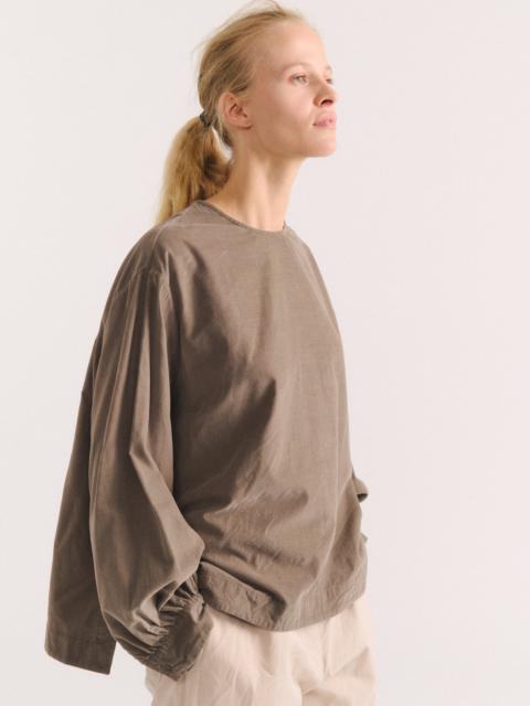 CASEY/CASEY BIGGY TOP - PIN CORD - LIGHT KHAKI