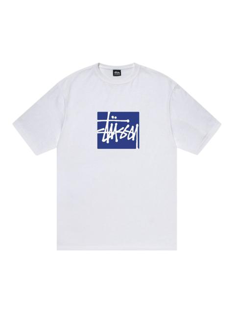 Stussy Stock Box Tee 'White'