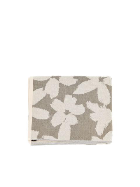 EMPORIO ARMANI floral beach towel
