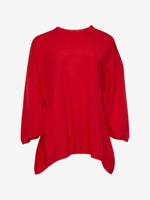 Comme des Garçons Comme des Garçons oversized curved-hem sweater