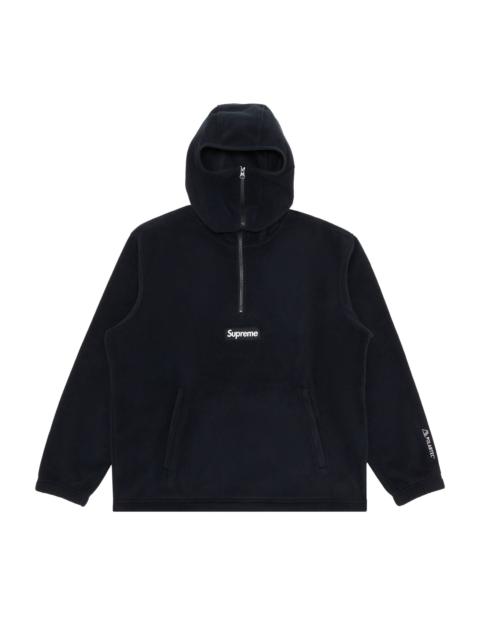 Supreme Polartec Facemask Half Zip Hooded Sweatshirt 'Black'