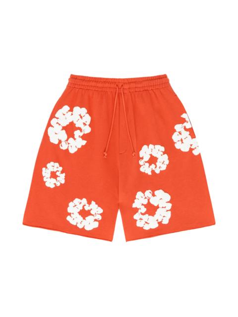 DENIM TEARS Denim Tears The Cotton Wreath Shorts Orange