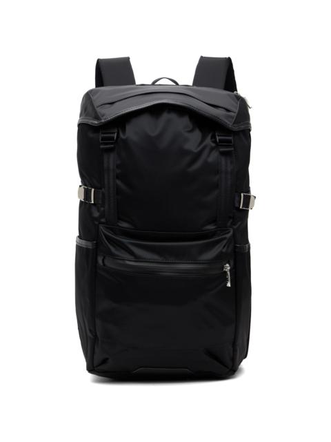master-piece Black Progress Flap Backpack
