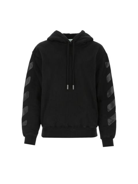 Off-White Diag Oversize Hoodie 'Black'