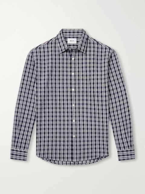 NN07 Deon 50007 Checked Organic Cotton Shirt