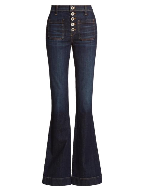 RAMY BROOK Women's Cindy Flared Jeans - Dark Rinse