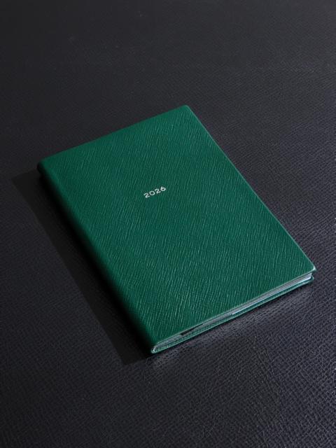 Smythson 2026 Soho Panama Cross-Grain Leather Diary