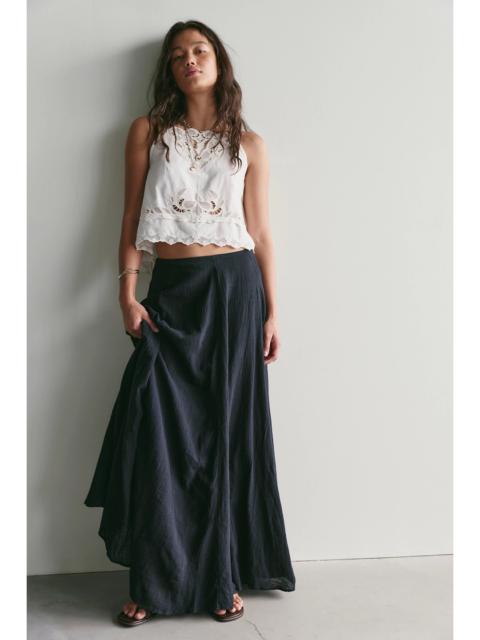 FREE PEOPLE Ives Solid Maxi Skirt