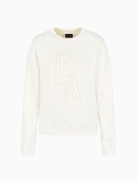 ASV crew-neck sweatshirt with logo