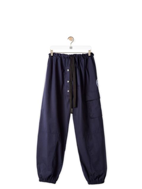 Loewe Drawstring trousers in cotton