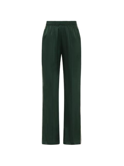 THE UPSIDE Marnie wide-leg silk trousers