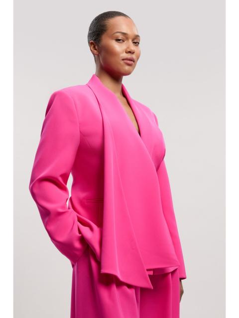 KAREN MILLEN Plus Size Soft Tailored Single Breasted Blazer