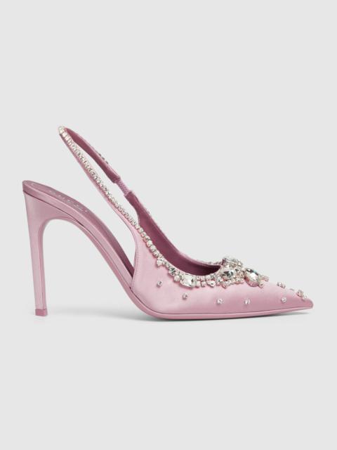 GUCCI Women's pump with crystals