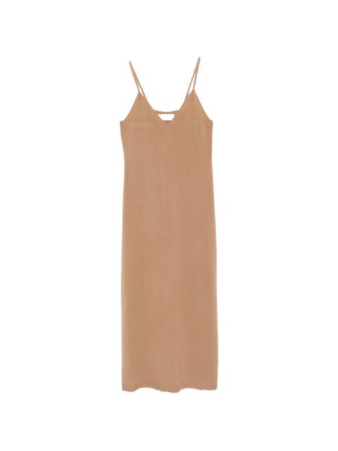 LISA YANG Marlie V-neck midi dress