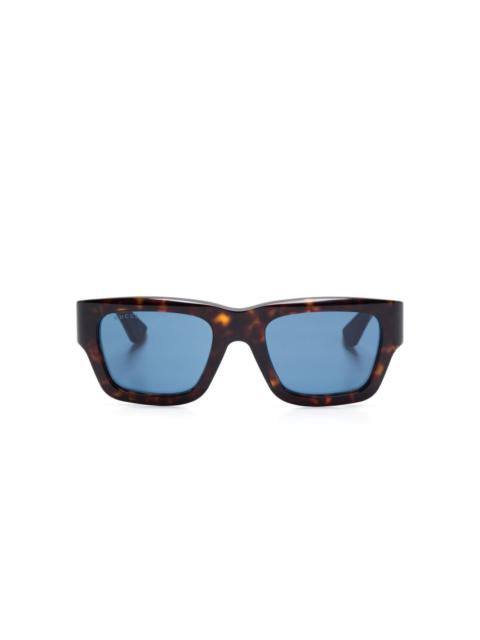 GUCCI 직사각형 프레임 선글라스