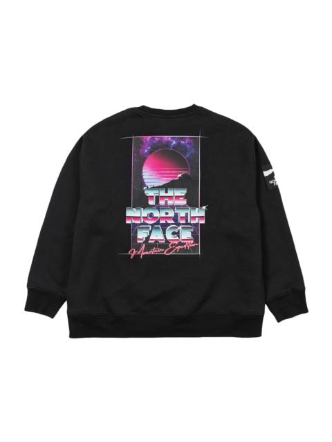 The North Face The North Face x INVINCIBLE Printed Graphic Crew Sweatshirt Black