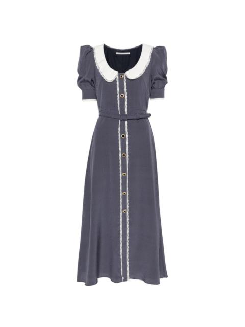 Alessandra Rich polka-dot midi dress