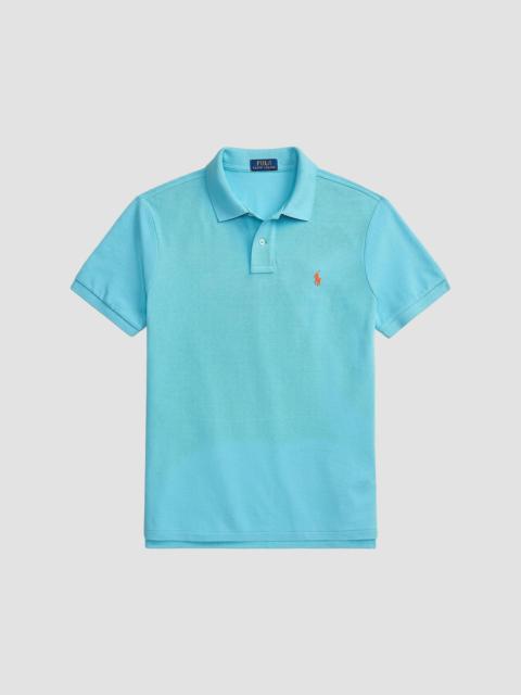 Polo Ralph Lauren Men's Custom-Slim-Fit Mesh Polo Shirt - Perfect Turquoise