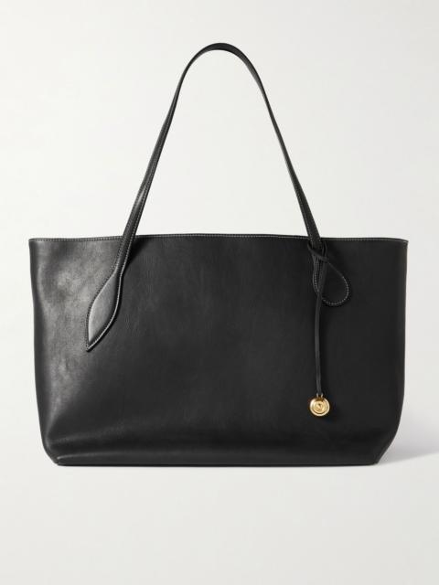 Liffner Sprout large leather tote Black
