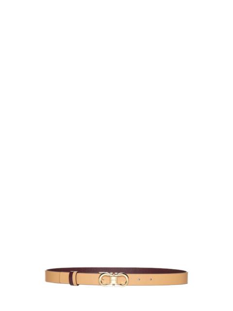 FERRAGAMO Reversible and adjustable Gancini belt