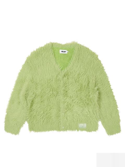YETI CARDIGAN NATURAL GREEN