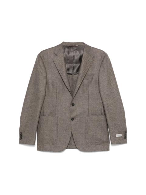 single-breasted blazer
