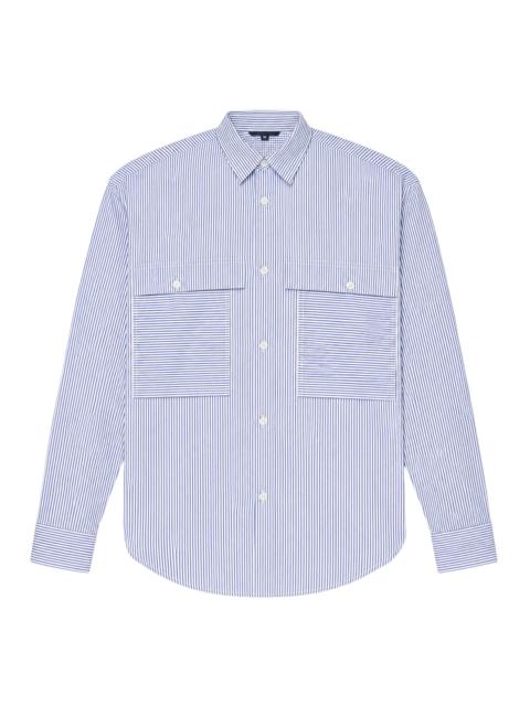 Comme des Garçons Homme Cotton Stripe Long Sleeve Shirt