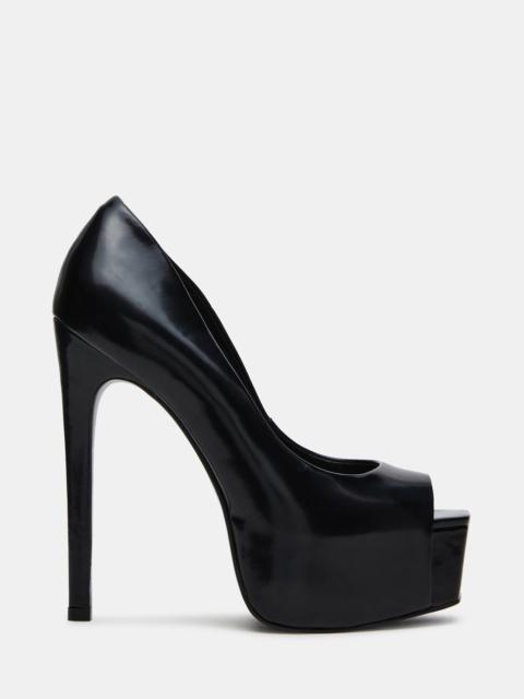 STEVE MADDEN STELAN BLACK LEATHER