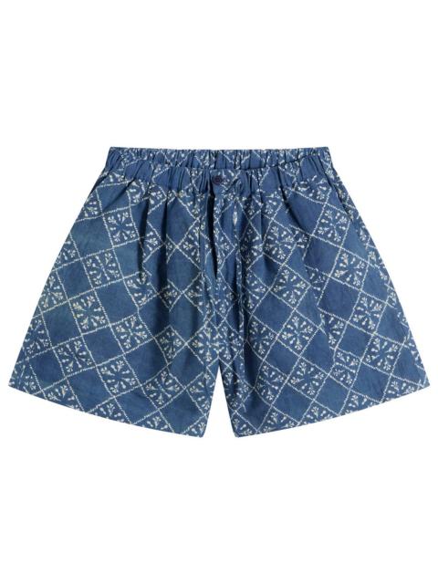 Story mfg. Story mfg. Hand Block Printed Bridge Shorts