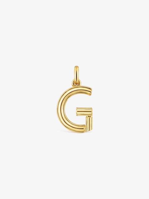 TOUS Medium 18K gold vermeil letter G Pendant TOUS Alphabet