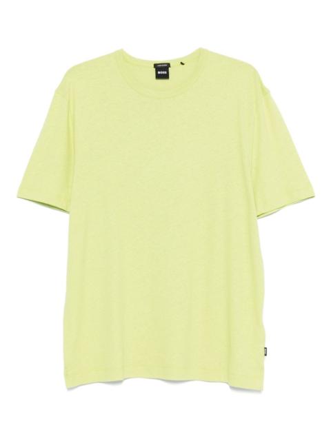 BOSS linen T-shirt