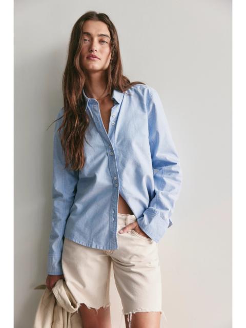 FREE PEOPLE We The Free Benny Slim Oxford Button-Down