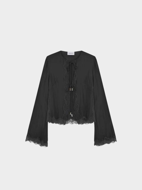 16ARLINGTON FILIPA CARDIGAN IN SATIN