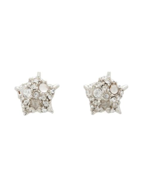 Collina Strada SILVER CLEAR STARLETTE STUDS