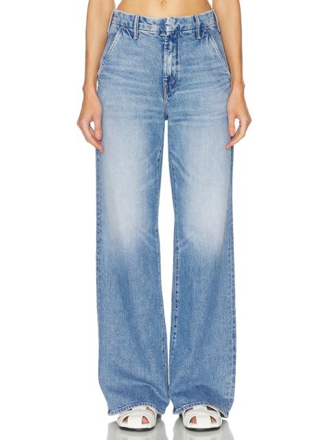 MOTHER The Sk8r Prep Sneak Jeans