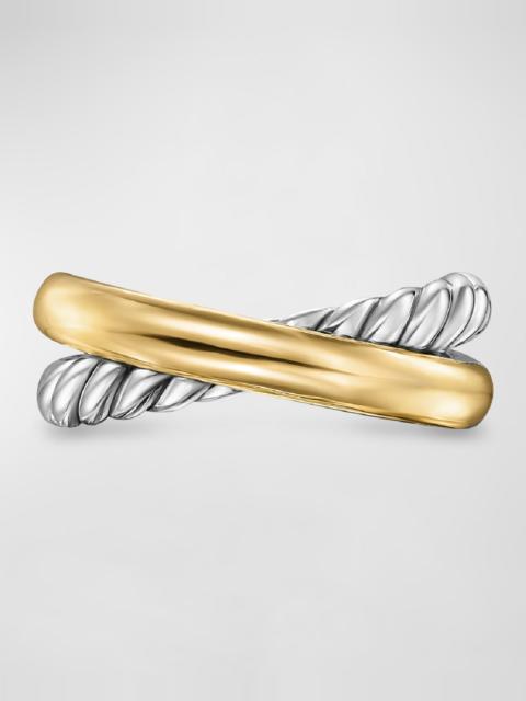 DAVID YURMAN 8mm Crossover Ring in Silver