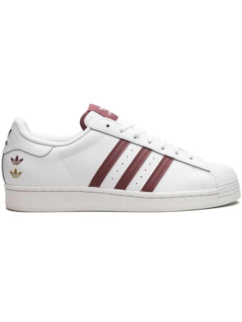 adidas Superstar White Quiet Crimson