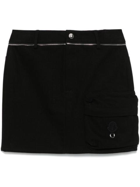 Moncler x Willow Smith cotton mini skirt