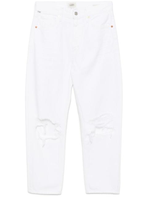 Citizens of Humanity distressed straight-leg jeans