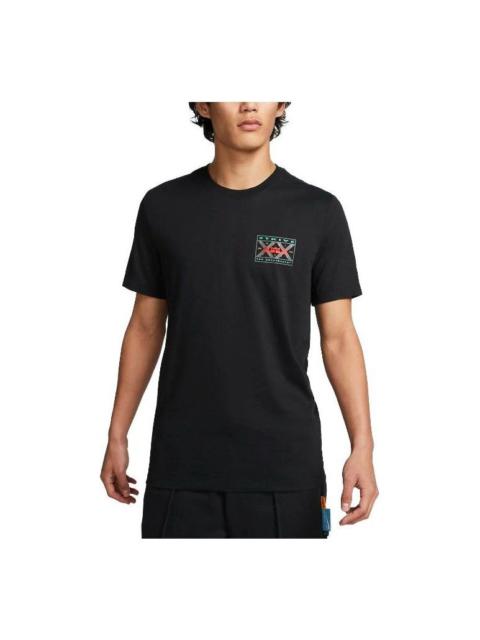 Nike Lebron James DRY-FIT T-shirt 'Black' FD0073-010