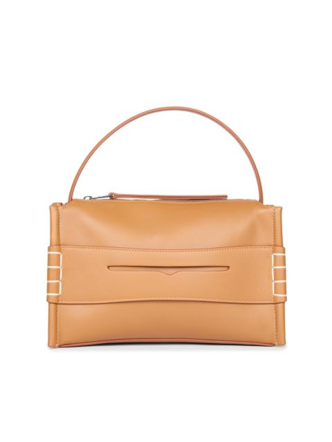 JW Anderson Women's Loafer Leather Top Handle Bag - Tan